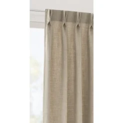 Gordijnstof Thomas lichtdoorlatend - taupe