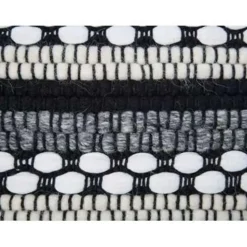 GUNTUR - Poef - Wit - 41 cm - Katoen