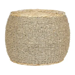 HAIPHONG - Poef - Lichtbeige - Waterhyacint