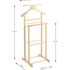 Haku Kledingrek - 47 x 36 x 102 cm - Artisan Oak-design