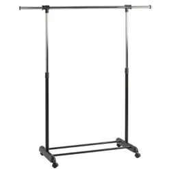 Haku Trolleykapstok - Verchroomd staal - 15 kg draagvermogen - In hoogte