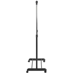 Haku Trolleykapstok - Verchroomd staal - 15 kg draagvermogen - In hoogte