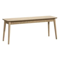 Halbankje Fenna - naturel - 110x32x45 cm