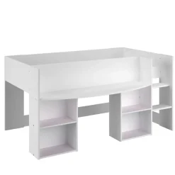 Halfhoogslaper Bobby - wit - 90x200 cm