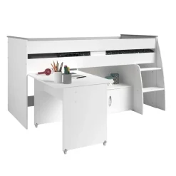 Halfhoogslaper Reverse - wit - 110x183,1x206,4 cm