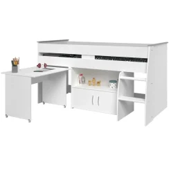 Halfhoogslaper Reverse - wit - 110x183,1x206,4 cm