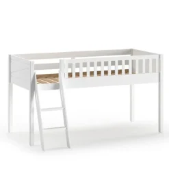 Halfhoogslaper Scottie 90x200 cm-wit