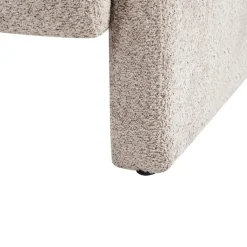 HALLSBERG - Fauteuil - Taupe - Bouclé