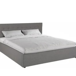 Hamar - Bed 180x200 cm in grijze stof