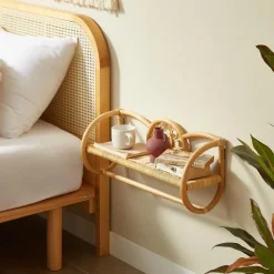 Hangende Muur Opbergrek van Natuurlijk Rotan