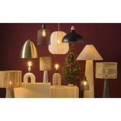 Hanglamp Canyon - antraciet - Ø35,5 x 80 cm