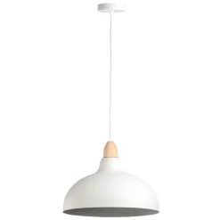 Hanglamp Canyon - wit - Ø35,5x80 cm