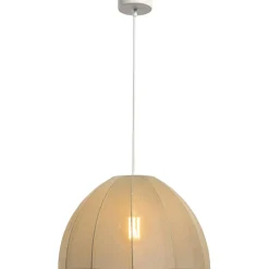 Hanglamp Cilou groen E27 - 120xØ40 cm