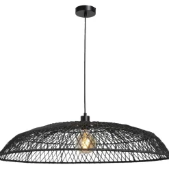 Hanglamp Estee - zwart - 120xØ80 cm