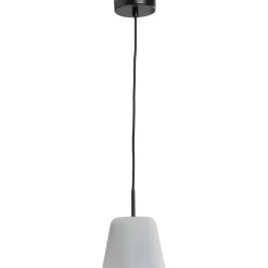 Hanglamp Manu - grijs - 120xØ15 cm