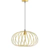 Hanglamp Pamplona E27 - goudkleur - 25xØ45,5 cm
