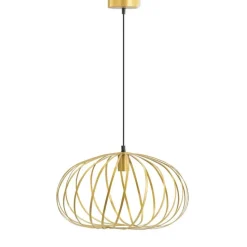 Hanglamp Pamplona E27 - goudkleur - 25xØ45,5 cm