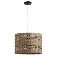 Hanglamp Rita E27 - naturelkleur - 120xØ36 cm
