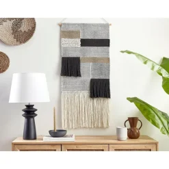 HANGU - Wanddecoratie - Beige - Katoen