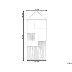 HANGU - Wanddecoratie - Beige - Katoen
