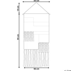 HANGU - Wanddecoratie - Beige - Katoen