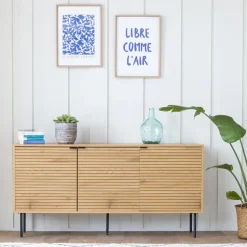 Happy Garden Buffet STINNA - Bruin - Spaanplaat