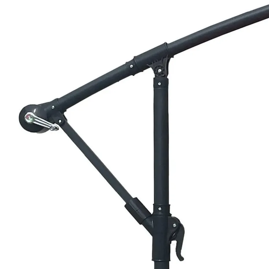 Happy Garden Offset paraplu OAHU - Oranje - Staal