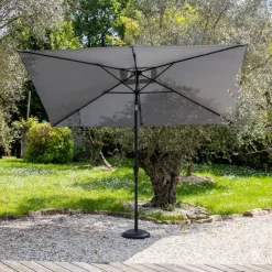 Happy Garden Parasol HAPUNA - Grijs - Aluminium