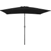 Happy Garden Parasol HAPUNA - Zwart - Aluminium