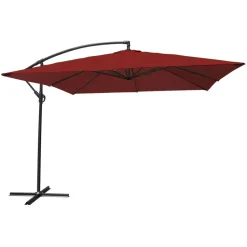 Happy Garden Parasol MOLOKAI - Rood - Staal