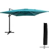 Happy Garden Parasol MOLOKAI - Blauw - Aluminium