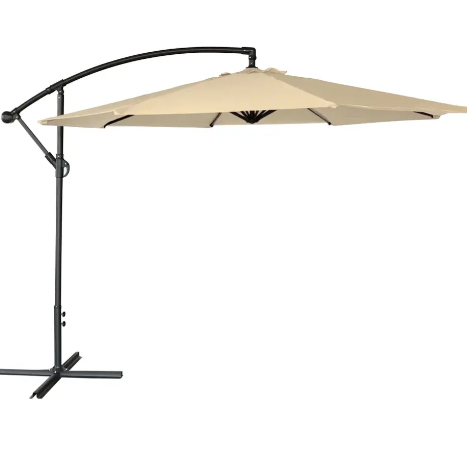 Happy Garden Parasol OAHU - Beige - Staal