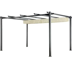 Happy Garden Pergola CASSIS - Beige - Aluminium
