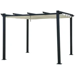 Happy Garden Pergola CASSIS - Beige - Aluminium