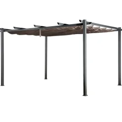 Happy Garden Pergola CASSIS - Bruin - Aluminium
