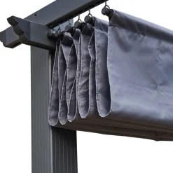 Happy Garden Pergola CASSIS - Grijs - Aluminium