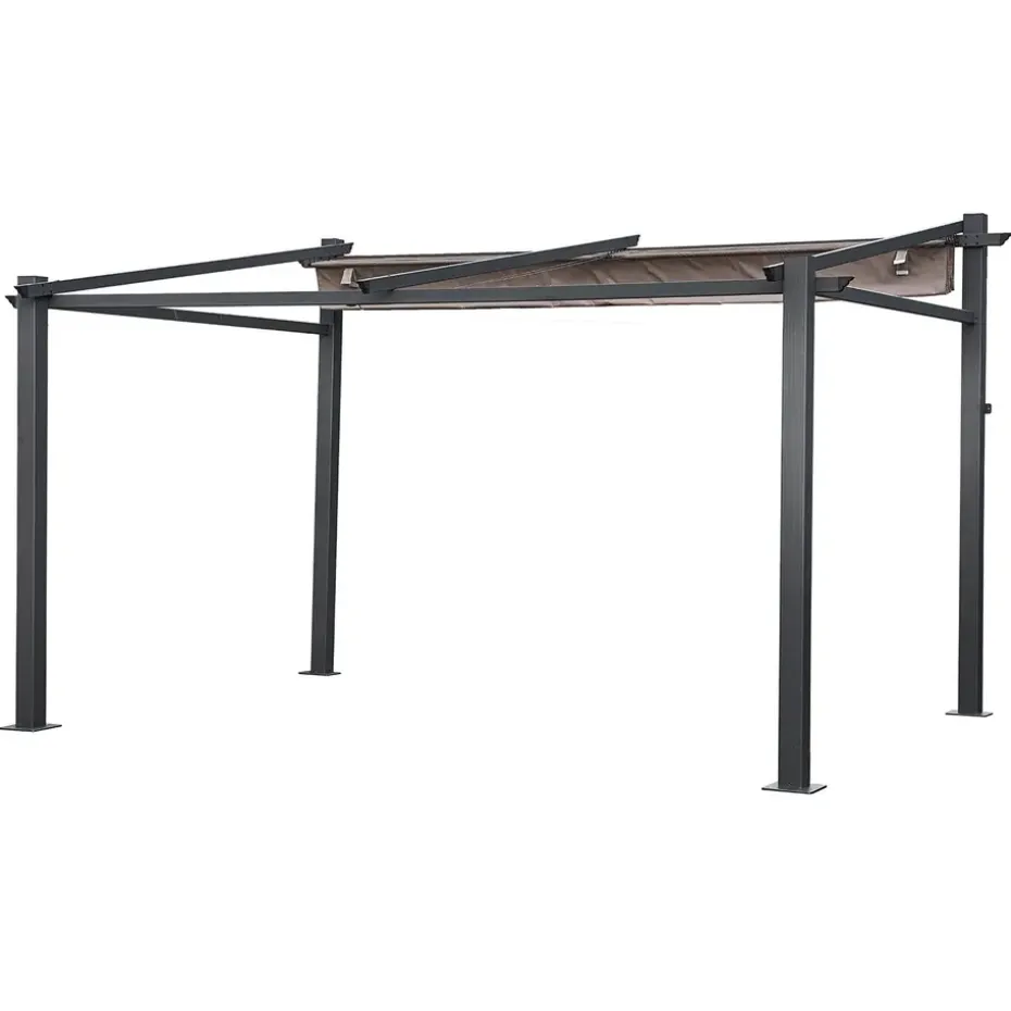 Happy Garden Pergola FRÉJUS - Bruin - Aluminium