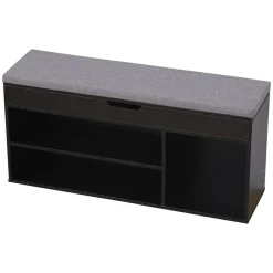 Happy Garden Schoenenkast ALAN - Zwart - MDF