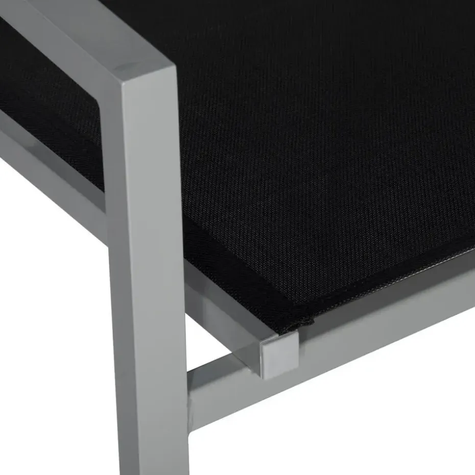 Happy Garden Stoel - Grijs - Aluminium