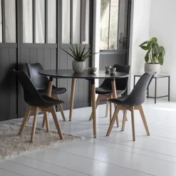 Happy Garden Tabel MARTHA - Zwart - MDF