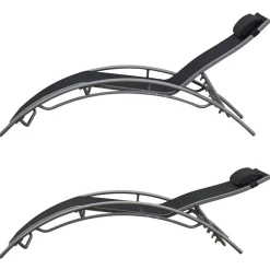 Happy Garden Transat GALAPAGOS - Zwart - Aluminium