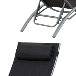 Happy Garden Transat GALAPAGOS - Zwart - Aluminium