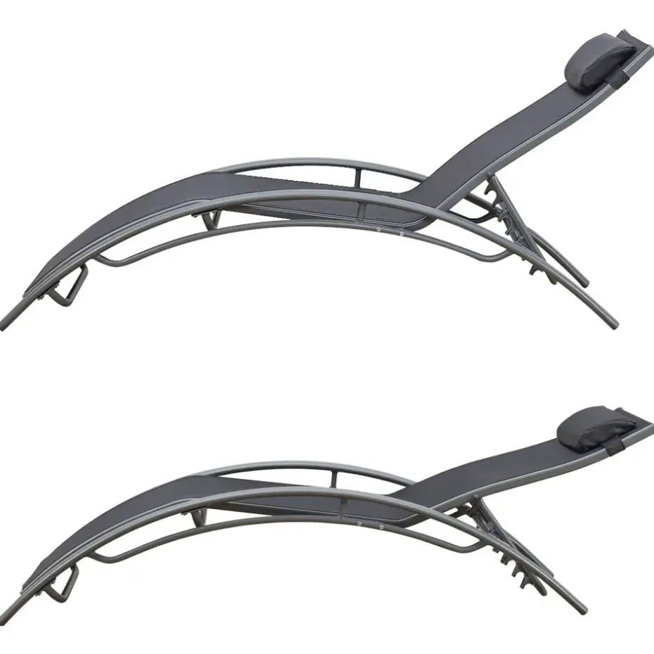 Happy Garden Transat GALAPAGOS - Grijs - Aluminium