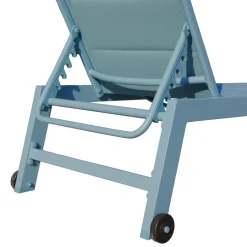 Happy Garden Zonnebaden BARBADOS - Blauw - Aluminium