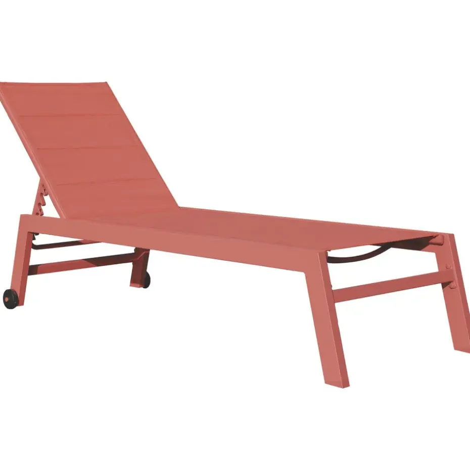 Happy Garden Zonnebaden BARBADOS - Oranje - Aluminium