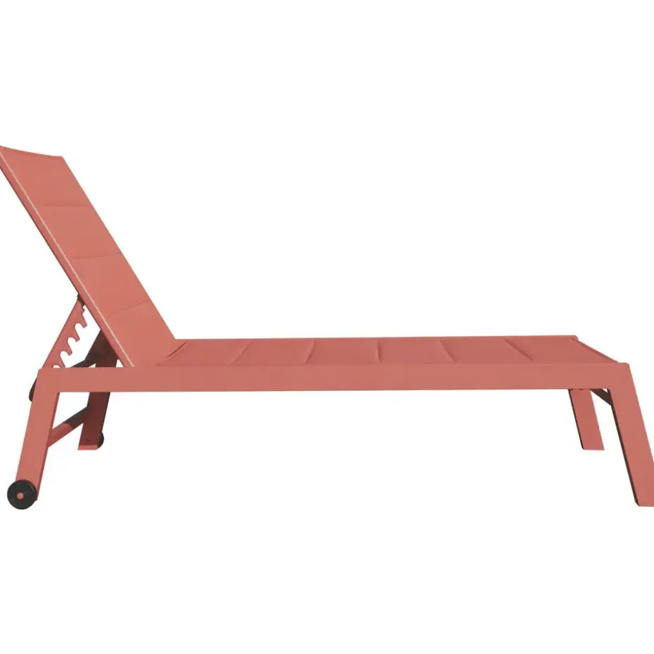 Happy Garden Zonnebaden BARBADOS - Oranje - Aluminium