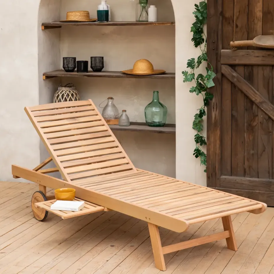 Happy Garden Zonnebaden KANAWA - Bruin - Acacia