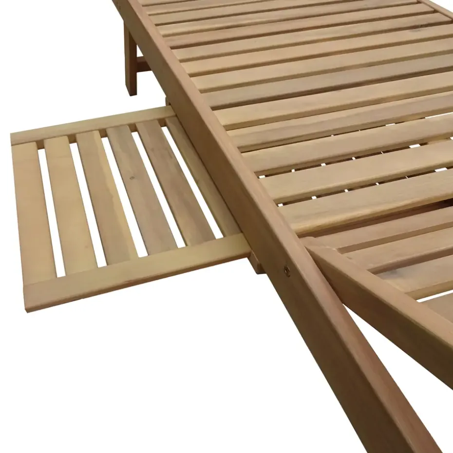 Happy Garden Zonnebaden KANAWA - Bruin - Acacia