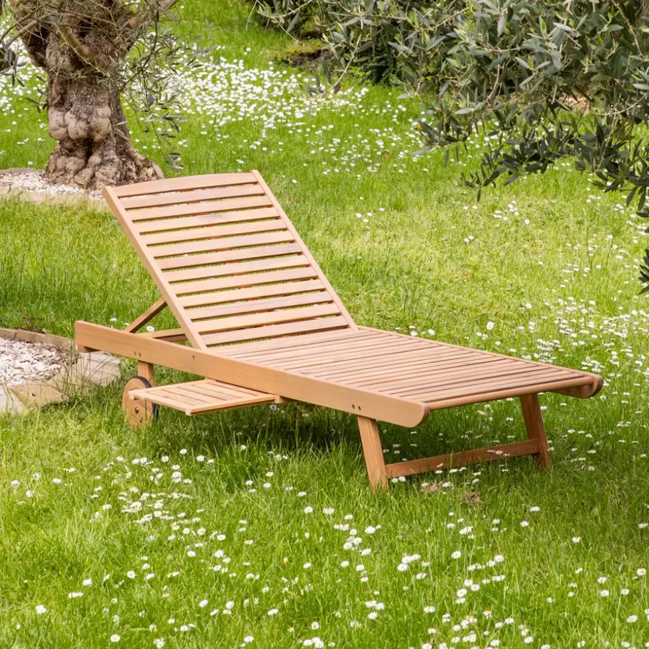 Happy Garden Zonnebaden KANAWA - Bruin - Acacia