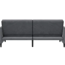 Hartford - 3-zits slaapbank in antraciet fluweel